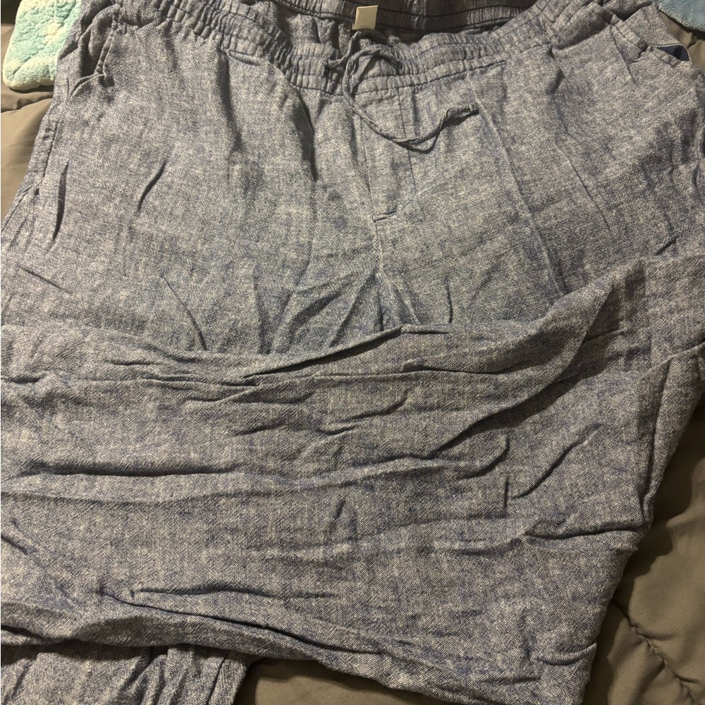 Old Navy Women's Gray Wide Leg Pants